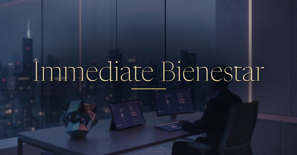 panel mostrando saldo, indicadores de rendimiento y actividad reciente